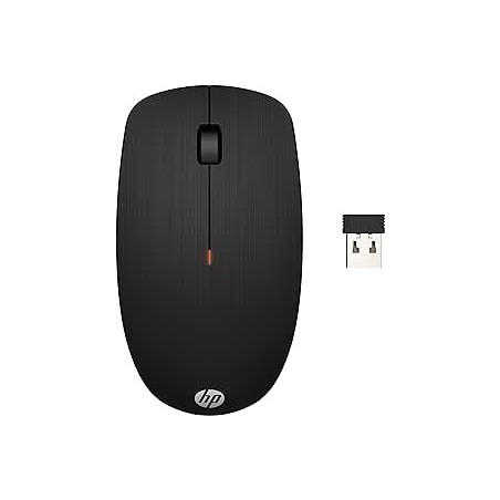 HP X200 - Souris Sans Fil Noire (USB, 1600 DPI, Ambidextre)